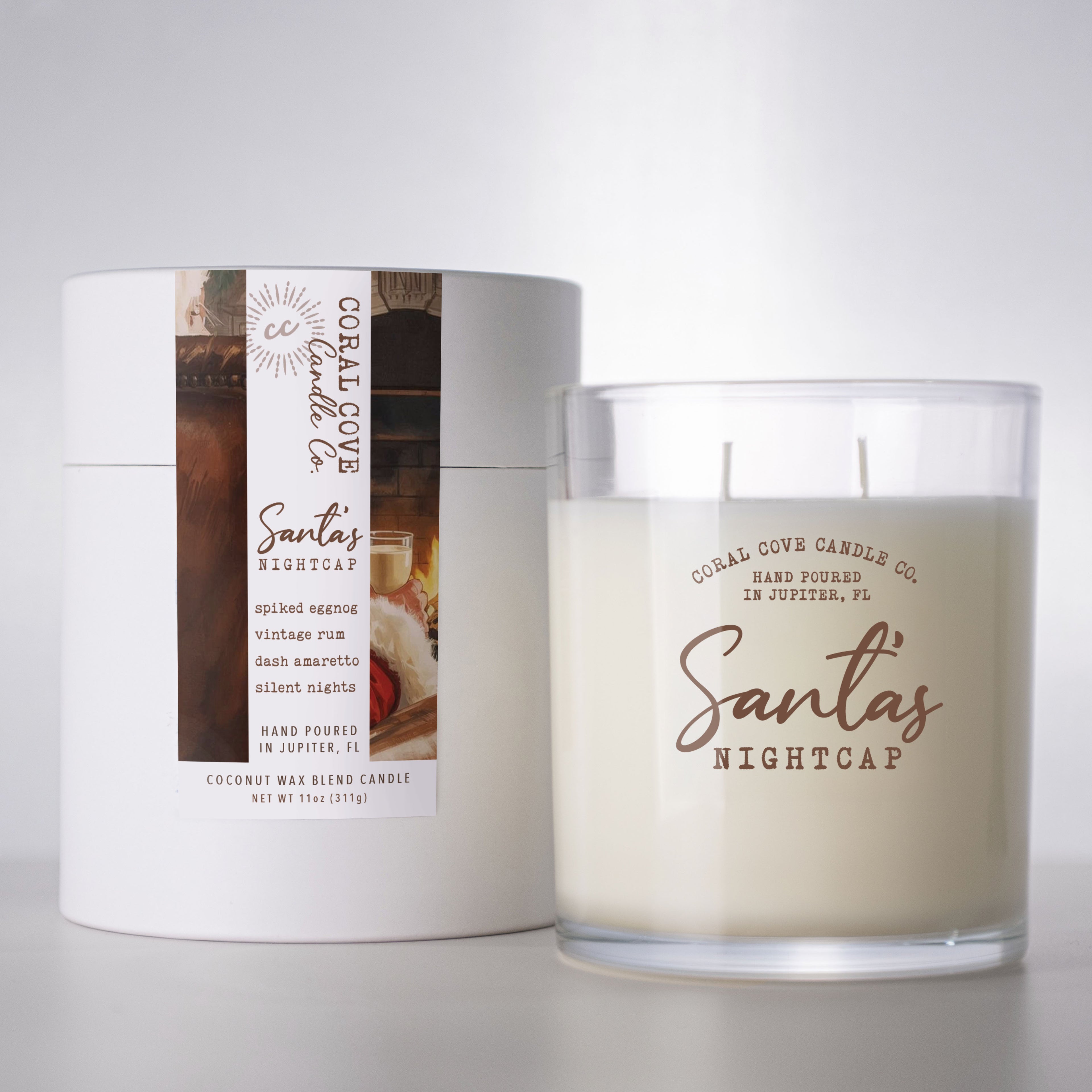 Santa's Nightcap: Candles & Melts ($12-$68)