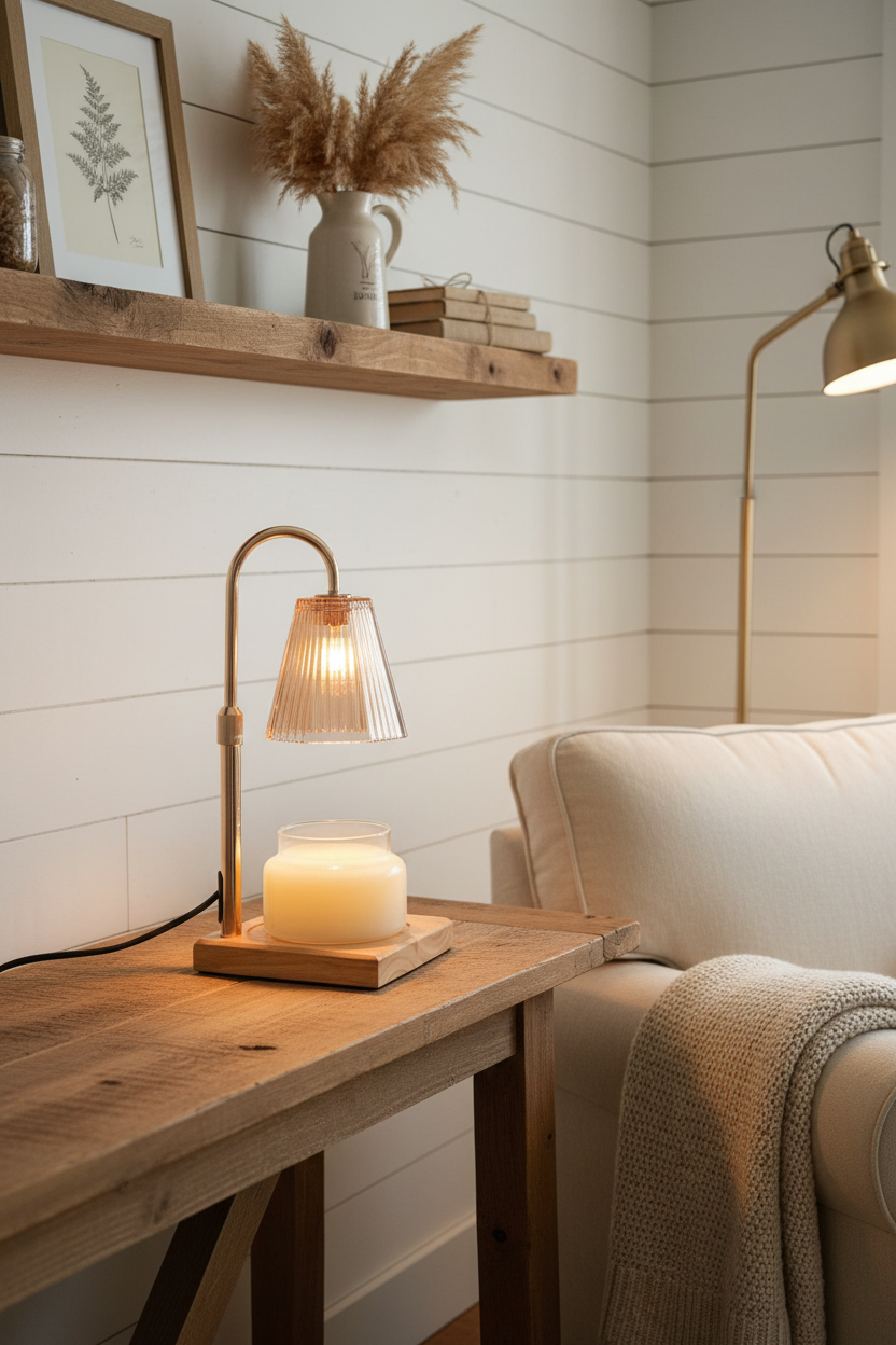 Wickless, Flame-Free Candles ($22.00, 8oz Apothecary Glass)