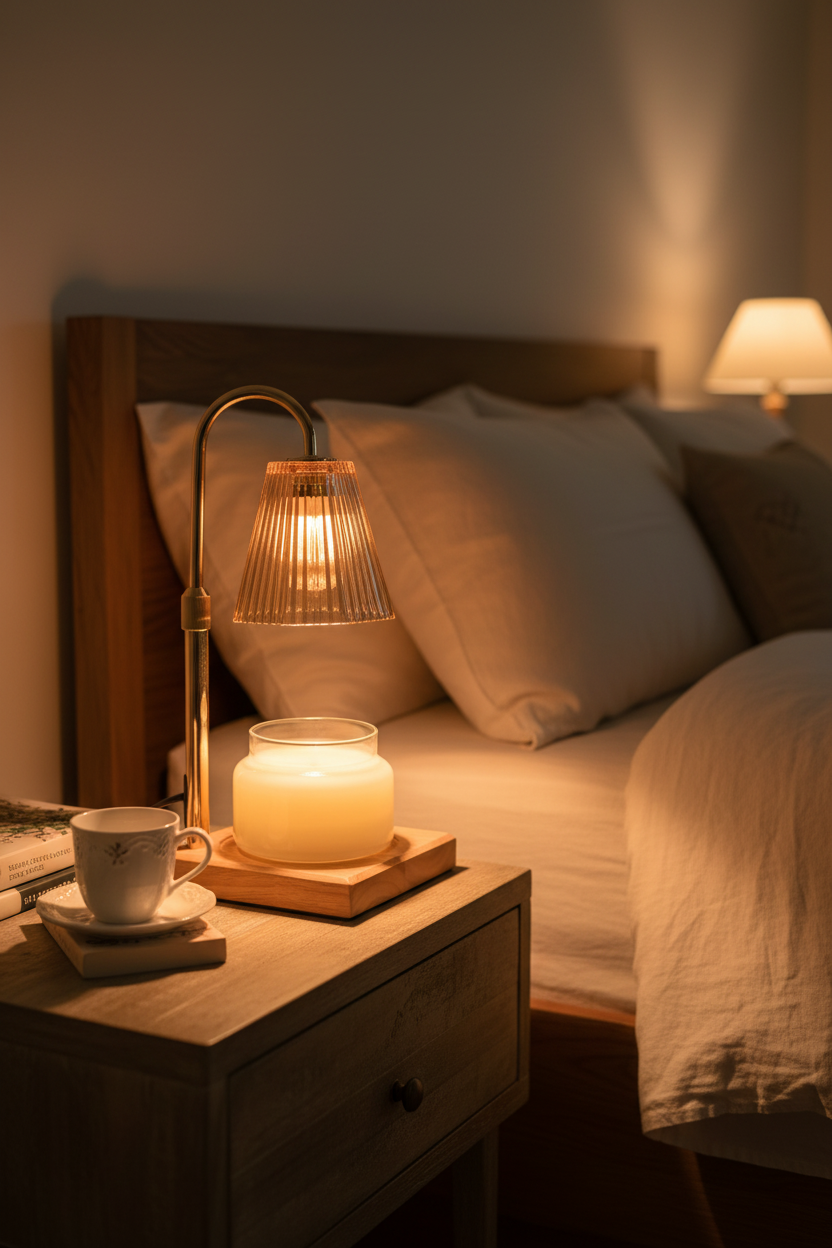 Wickless, Flame-Free Candles ($22.00, 8oz Apothecary Glass)