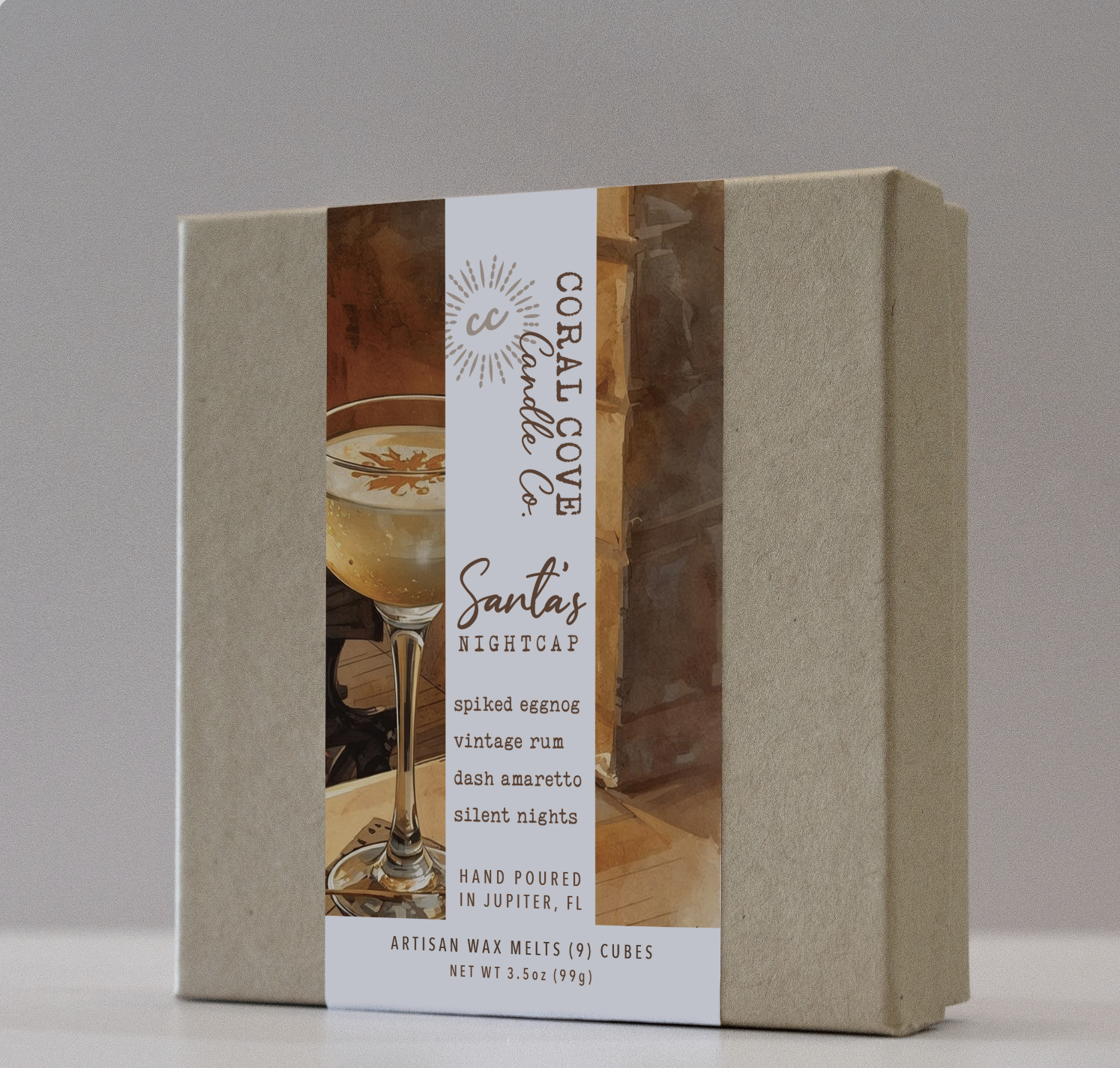 Santa's Nightcap: Candles & Melts ($12-$68)