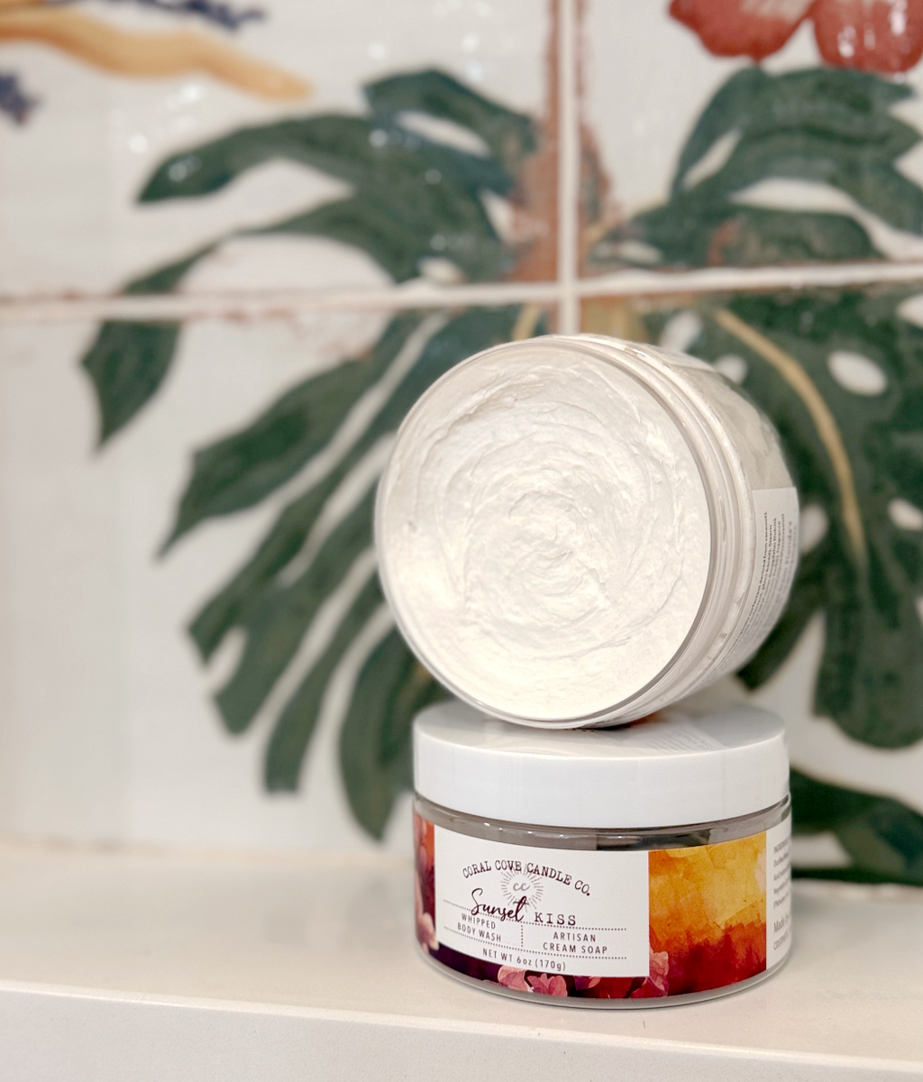Artisan Whipped Soap: Sunset Kiss ($20.00)
