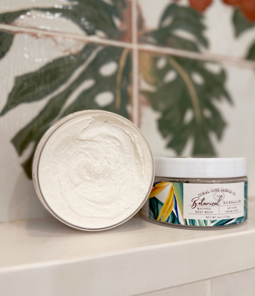 Artisan Whipped Soap: Botanical Bungalow ($20.00)