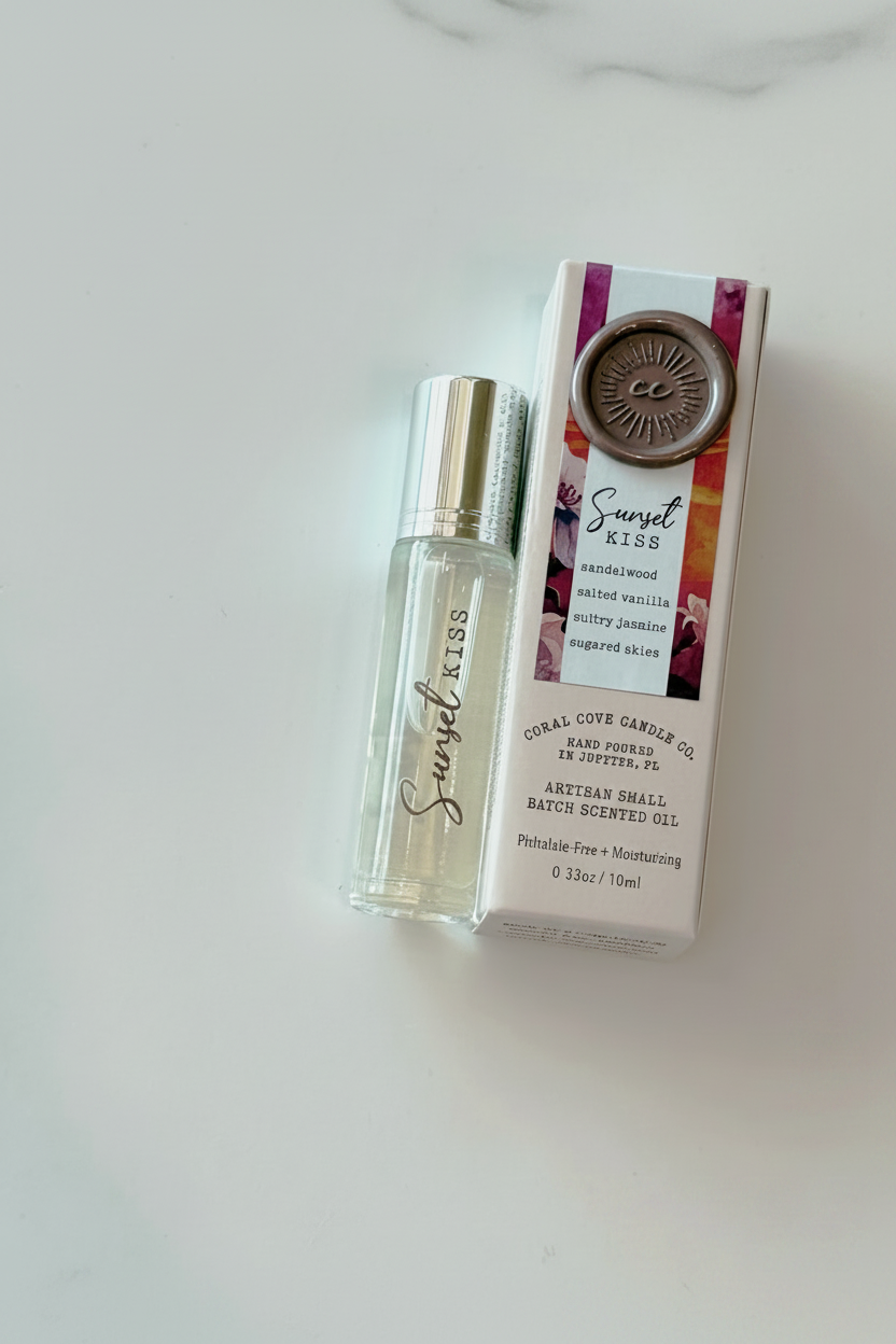 Sunset Kiss: Eau de Parfum Oil Roller ($24.00)