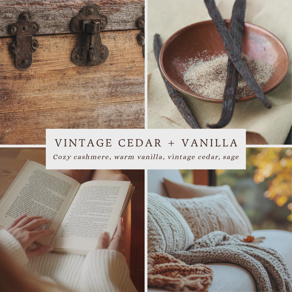 *PRE-ORDER* Vintage Cedar + Vanilla (Estimated 9/28)