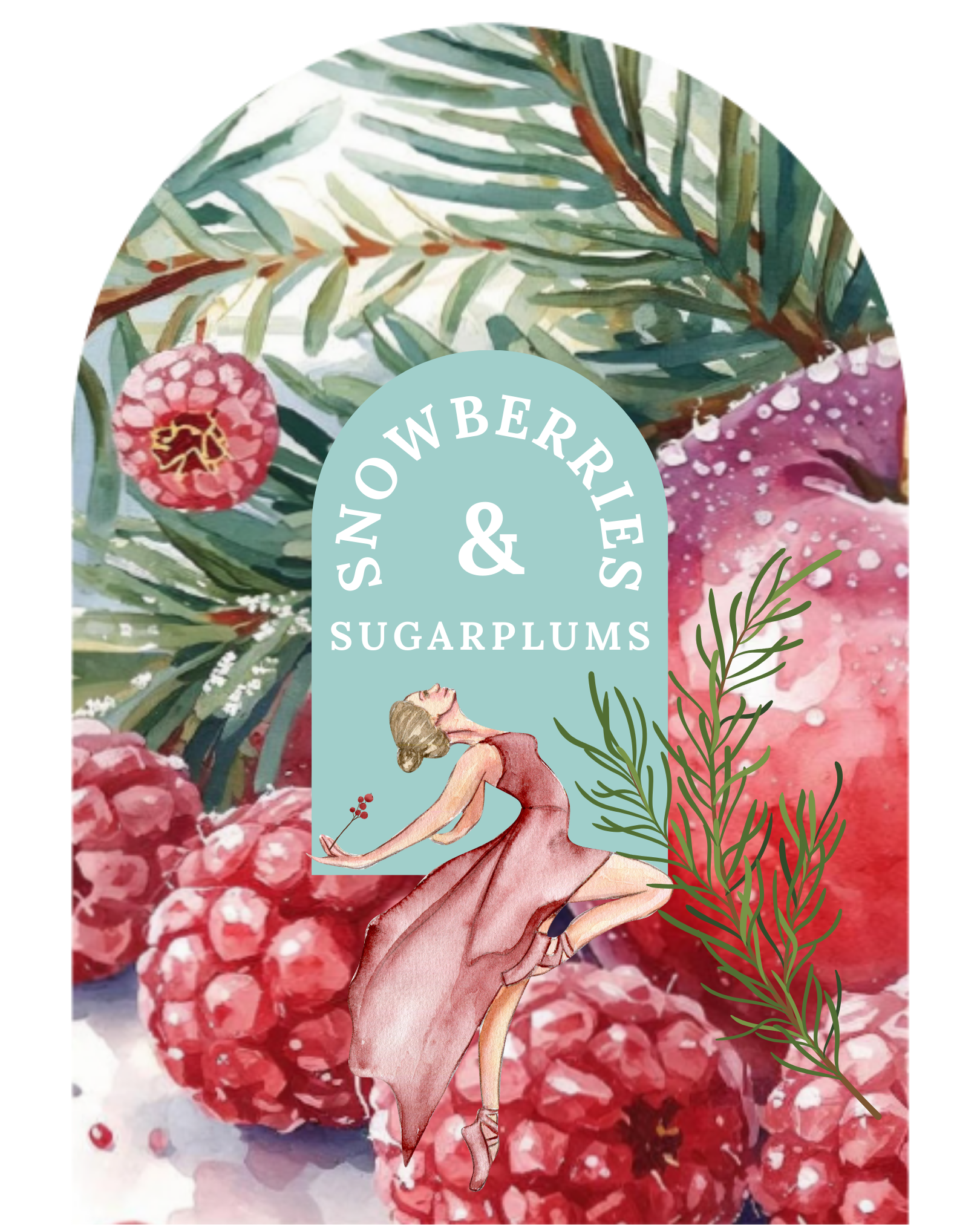 Snowberries + Sugarplums: Limited Edition Candle ($40.00)